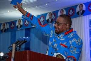 Mutharika heads the Democratic Progressive Party.  By Amos Gumulira (AFP)