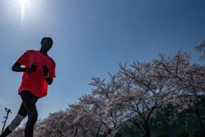 My dream is before I retirefrom athleticsI should become an Olympic medallist. I will continue training. I still have time, says Abraham Majok Matet Guem, who has left his mother and seven siblings back in South Sudan while he trains in Japan.  By Philip FONG (AFP)