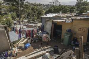 Nearly 13 percent of South Africas 59 million people live in shacks.  By Guillem SARTORIO (AFP)