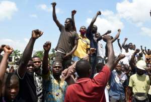 Nigeria has been rocked by protests over police brutality and deep-rooted social grievances.  By PIUS UTOMI EKPEI (AFP/File)