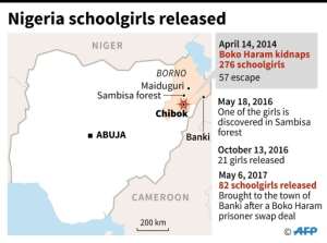 Nigeria schoolgirls released