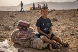 Nomads have always been seen as a barometer of climate change, said an anthropologist.  By FADEL SENNA (AFP)
