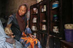 Oyizas drive for justice is part of her ambition to shake things up in this mainly Muslim and conservative part of Nigeria, where women are often subdued and married off young.  By Audu MARTE (AFP)