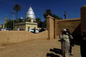 Parts of Khalifa House museum in Omdurman, the twin city of Sudans capital, were destroyed in the fighting.  By ASHRAF SHAZLY (AFP)