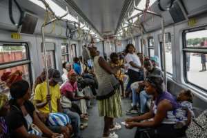 Passenger services are operated by Caminho de Ferro de Benguela.  By Phill Magakoe (AFP)
