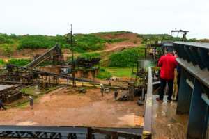 People in Kasai-Oriental have turned back to diamond mining rather than wait any longer for jobs promised by the government.  By Marthe Bosuandole (AFP)