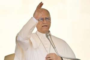 Pope Leo XIV has made the defence of migrants one of the pillars of his papacy.  By Filippo MONTEFORTE (AFP/File)