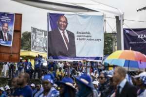 President Azali Assoumanis supporters are hoping for a repeat of the 2019 ballot, when he was elected in the first round with 60 percent of the vote.  By OLYMPIA DE MAISMONT (AFP)