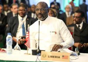President Weah has faced protests for economic problems, which include soaring inflation, and regular cash and fuel shortages..  By Kola SULAIMON (AFP)