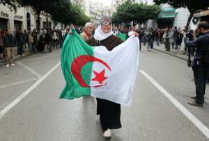 Protesters are pushing for an end to the military-backed political system.  By STRINGER (AFP)