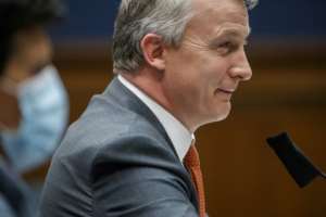 Rick Bright, who was removed last month as head of the US agency charged with developing a coronavirus vaccine, says the government of President Donald Trump has no master plan to find a vaccine.  By SHAWN THEW (POOL/AFP)