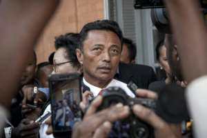 Rival: Marc Ravalomanana was forced out of office in 2009 after protests stoked by Rajoelina, who was mayor of Antananarivo at the time.  By RIJASOLO (AFP)