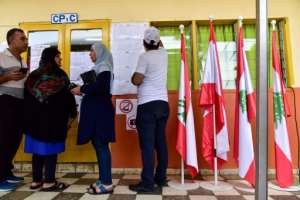 Some 116 polling stations in Lebanese embassies and consulates in 39 countries are set up to vote