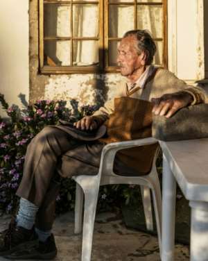 Some Afrikaners like 92-year-old Hendrick Smith have made a home for themselves in Orania, living a parallel but separate life within post-apartheid South Africa.  By MARCO LONGARI (AFP)