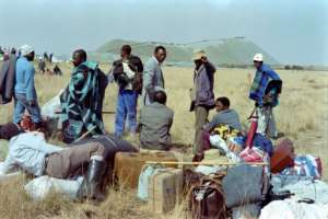 South Africas mining sector is shedding jobs fast.  By Walter DHLADHLA (AFP)