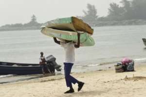 Sprawling Lagos grows by one million inhabitants a year for the last ten years, making every square meter of real estate a precious commodity.  By PIUS UTOMI EKPEI (AFP)