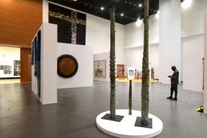 Spread over 14,000 square metres (150,000 square feet), the Museum of Black Civilisation has a capacity to house 18,000 pieces.  By SEYLLOU (AFP)