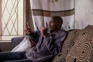 Takesure Nyawo said he and his family left South Africa the day after a vigilante group told them to go and started looting their home.  By Jekesai NJIKIZANA (AFP)
