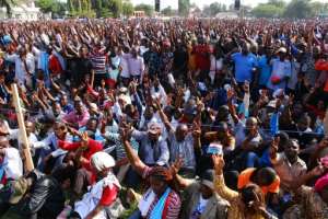 Tanzanias main opposition party Chadema held its first rally on Saturday since the lifting of a ban on such gatherings.  By Michael JAMSON (AFP/File)