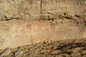Tens of thousands of engravings and paintings can be found on the rocky walls across the vast reserve. By Joris Bolomey (AFP)