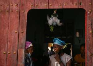 The 200-year-old Abakua religion in Cuba is only open to heterosexual men who must follow a strict code of conduct.  By Yamil LAGE (AFP)