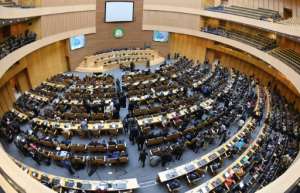 The African Union is to reduce its eight commissions to six after Kagame urged them to focus on peace and security, economic integration, political affairs and Africas global representations.  By MICHAEL TEWELDE (AFP)