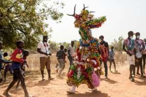 The annual ritual is a chance to show the rich heritage of the town.  By MUHAMADOU BITTAYE (AFP)