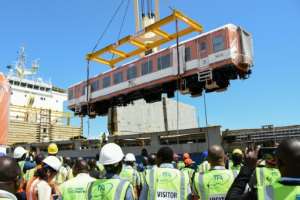 The carriages come from South Korea.  By Ericky BONIPHACE (AFP/File)
