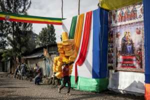 The collectors hunt out everything from used jerry cans and electrical equipment to shoes, shovels and any other unwanted bric-a-brac.  By Michele Spatari (AFP)