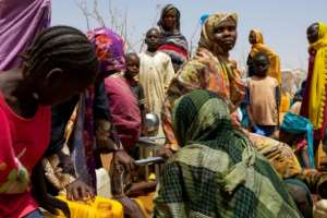 The conflict has sparked a humanitarian crisis, including in neighbouring Chad.  By Joris Bolomey (AFP)