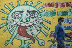 The coronavirus pandemic has transformed peoples daily lives around the world.  By Arun SANKAR (AFP/File)