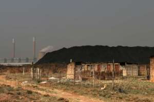 The Duvah Power station on the outskirts of Witbank, South Africa