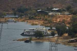 The ferry was a vital lifeline for rural villagers to the lakeside town of Kariba.  By Jekesai NJIKIZANA (AFP)