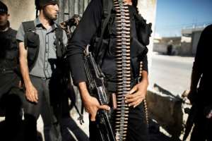 The Free Syrian Army, made up largely of fighters who defected from regime forces, gradually lost ground to extremists including the Islamic State group. By MARCO LONGARI (AFP/File)