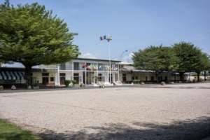The French camp in the capital Libreville is now shared with its host nation and focused on training.  By Nao Mukadi (AFP)