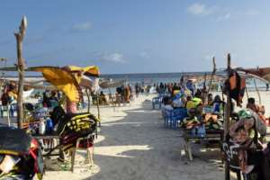 The government is keen to promote tourism, which it says employs some 30,000 people.  By Tony KARUMBA (AFP)