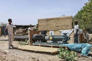 The government launched a project in Biteha, 35 kilometres (22 miles) from Abeche, where several boreholes have tapped into the groundwater to supply two water towers in the city.  By Daniel BELOUMOU OLOMO (AFP)
