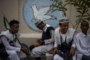 The Harari claim to be Sufis, followers of a mystical movement in Islam.  By Michele Spatari (AFP)