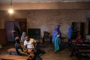 The main Comoros opposition alleged that irregularities at several polling stations reported by the electoral commission amounted to a coup detat.  By GIANLUIGI GUERCIA (AFP)