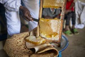 The northernmost region of Ethiopia is famous for its white honey.  By Michele Spatari (AFP)