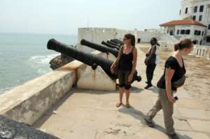 The Obamas visited Ghanas former slavery outposts.  By PIUS UTOMI EKPEI (AFP/File)