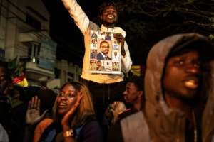 The opposition candidate was only released from prison 10 days before the presidential election.  By JOHN WESSELS (AFP)