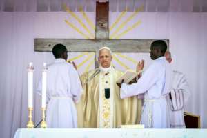 The pope spoke out against the harm caused by rampant exploitation of natural resources.  By Alberto PIZZOLI (AFP)