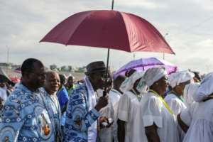 The popes landmark 11-day tour of Africa has seen him abandon his previous restraint to deliver impassioned pleas for world peace.  By Daniel Beloumou Olomo (AFP)