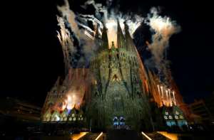 The popes week-long trip to Spain has included a stop in Barcelona, where he held mass in the Sagrada Familia.  By Lluis GENE (AFP)