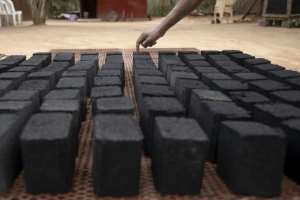 The project supports a number of alternative industries involving surrounding communities, including sustainable charcoal production.  By Tony KARUMBA (AFP)