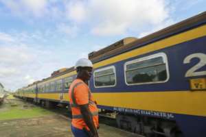 The railway links Gabons mines to the capital Libreville and the Atlantic port of Owendo.  By Nao Mukadi (AFP)