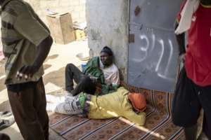 The Red Cross said there were so many deportees it had run out of room.  By PATRICK MEINHARDT (AFP)
