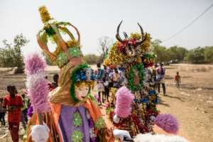 The rite is still performed in certain regions of The Gambia, Guinea-Bissau and southern Senegal.  By MUHAMADOU BITTAYE (AFP)