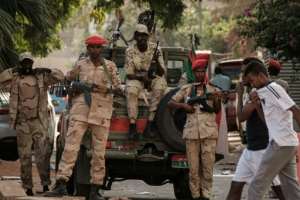 The RSF largely drew its members from Arab nomads and camel-herding Janjaweed militias whom rights groups accuse of atrocities in Darfur.  By Yasuyoshi CHIBA (AFP/File)